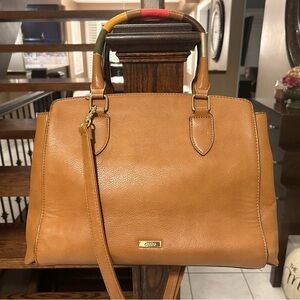 Leather Aldo tan purse